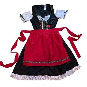 Morph Costumes German Fraulein Oktoberfest Women's Size Medium Halloween Costume